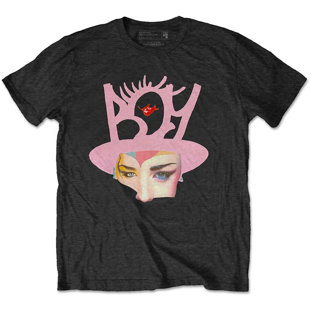 Boy George & Culture Club - Collage Tshirt Homme - Noir